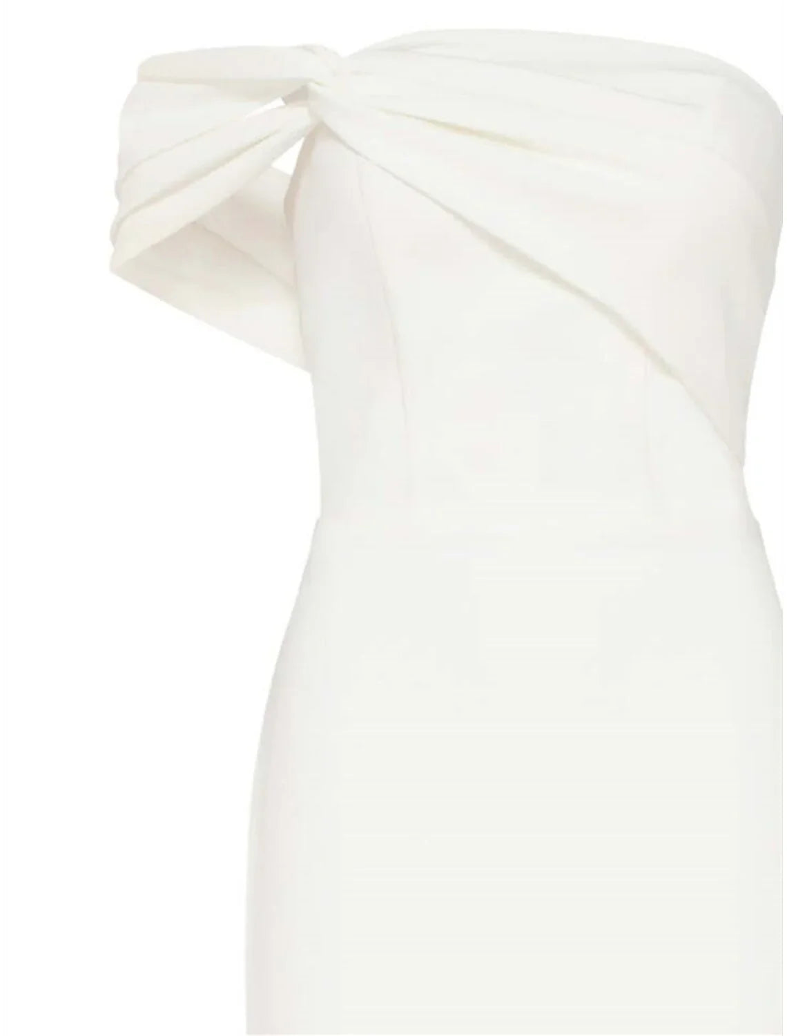 Sheath / Column Minimalist Elegant Homecoming Graduation Dress One Shoulder Sleeveless Knee Length with Slit Pure Color