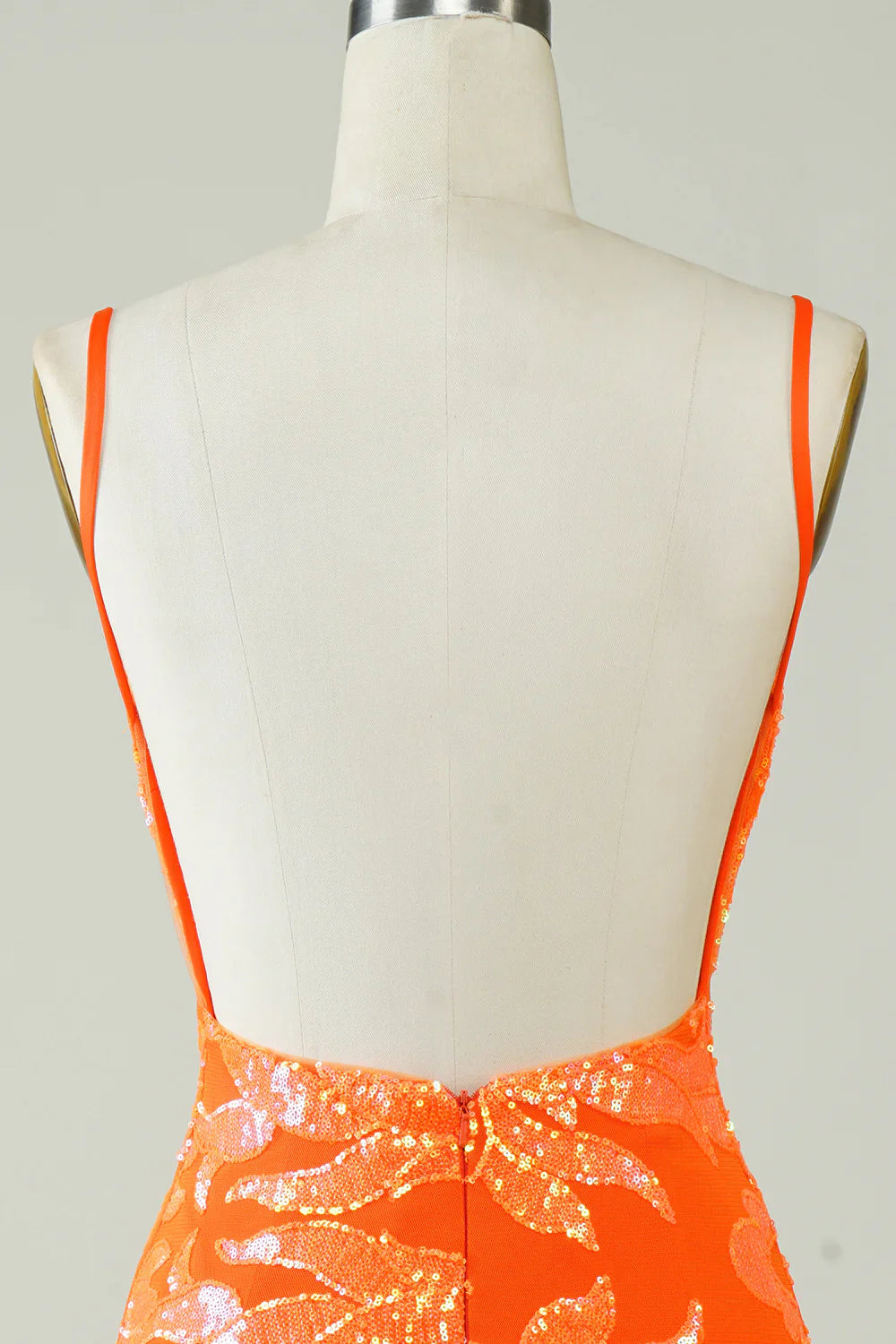 Sparkly Tight Short Homecoming Dress With Open Back