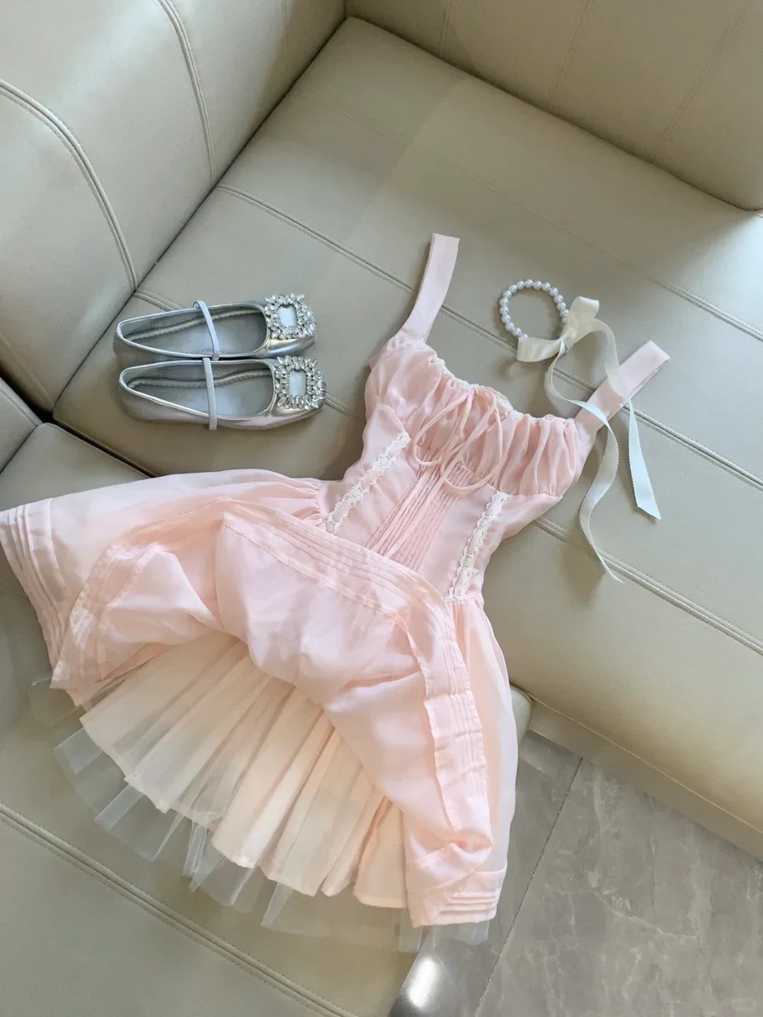 Lovely A-Line Sweetheart Ruched Lace Trim Blush Pink Short Homecoming Dresses
