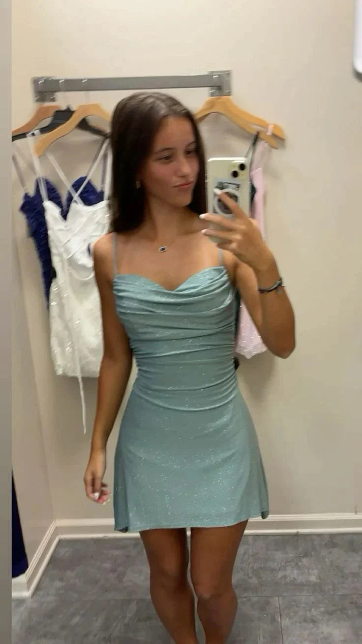Pretty Fitted Strapless Sleeveless Lace Up Short-Mini Homecoming Dress