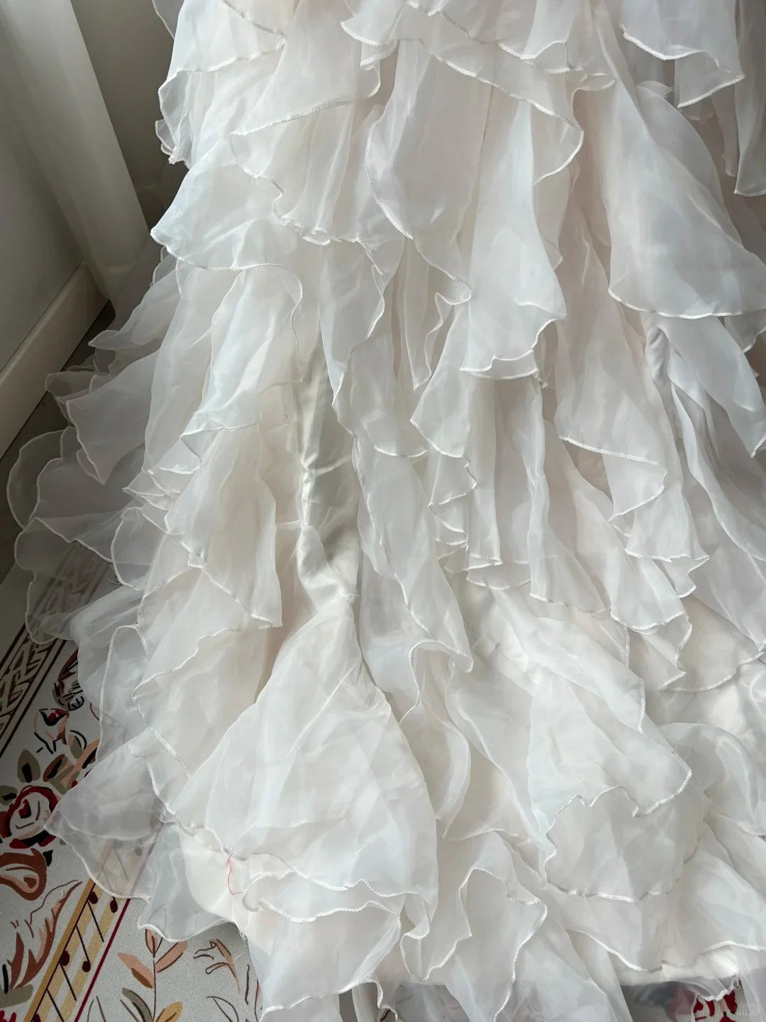 Vintage A Line Strapless Ruffle Light Pink Long Prom Dress Princess Dress