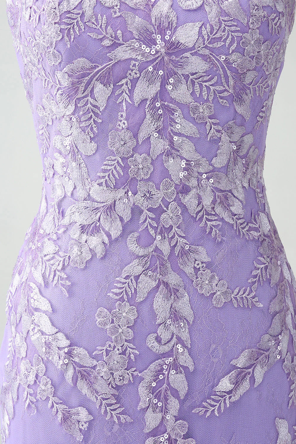 Mermaid Spaghetti Straps Long Prom Dress With Appliques