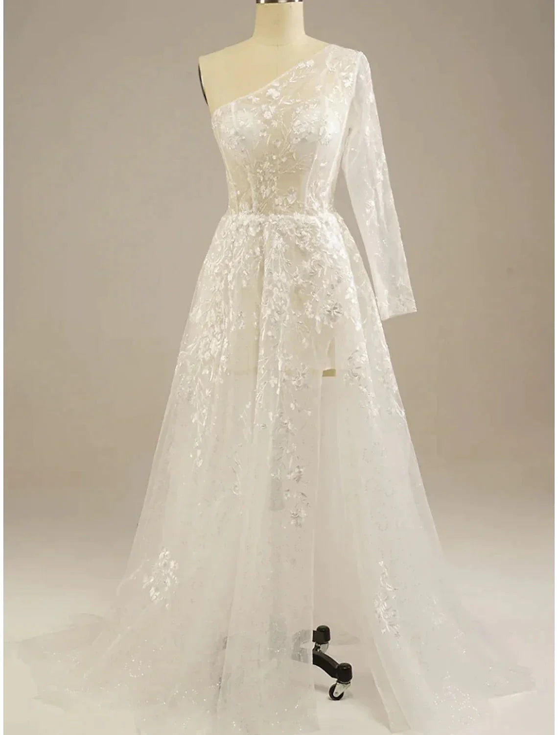 Reception Little White Dresses Wedding Dresses A-Line High Neck Sleeveless Tea Length Chiffon Bridal Gowns With Pleats Solid Color