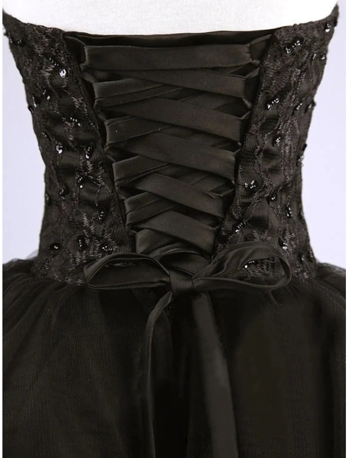 Cocktail Dresses Party Dress Graduation Knee Length Sleeveless Sweetheart Tulle with Pleats Beading